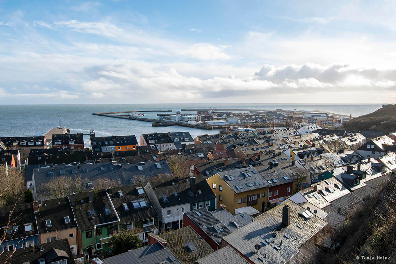 Aussicht auf Helgoland