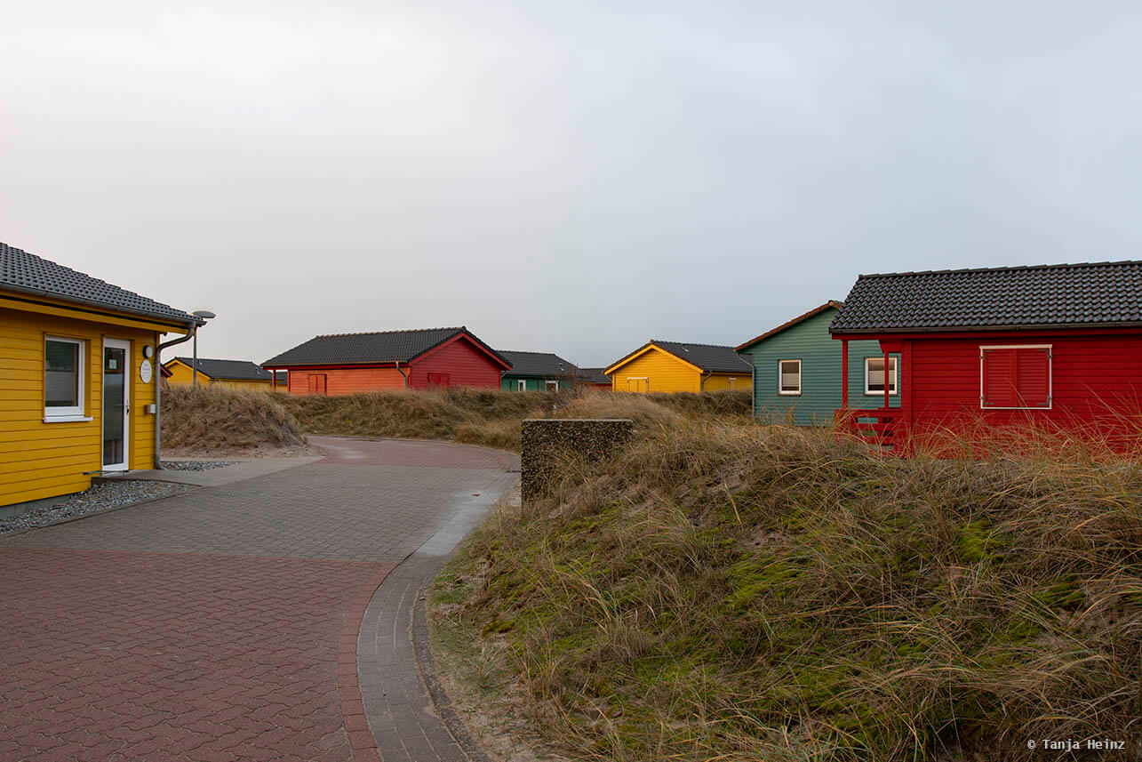 Bungalows auf der Düne