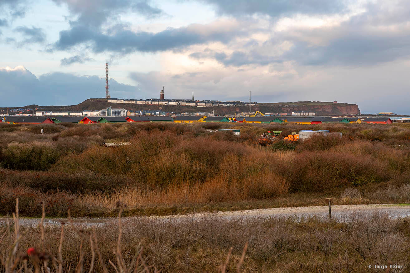 Aussicht auf Helgoland