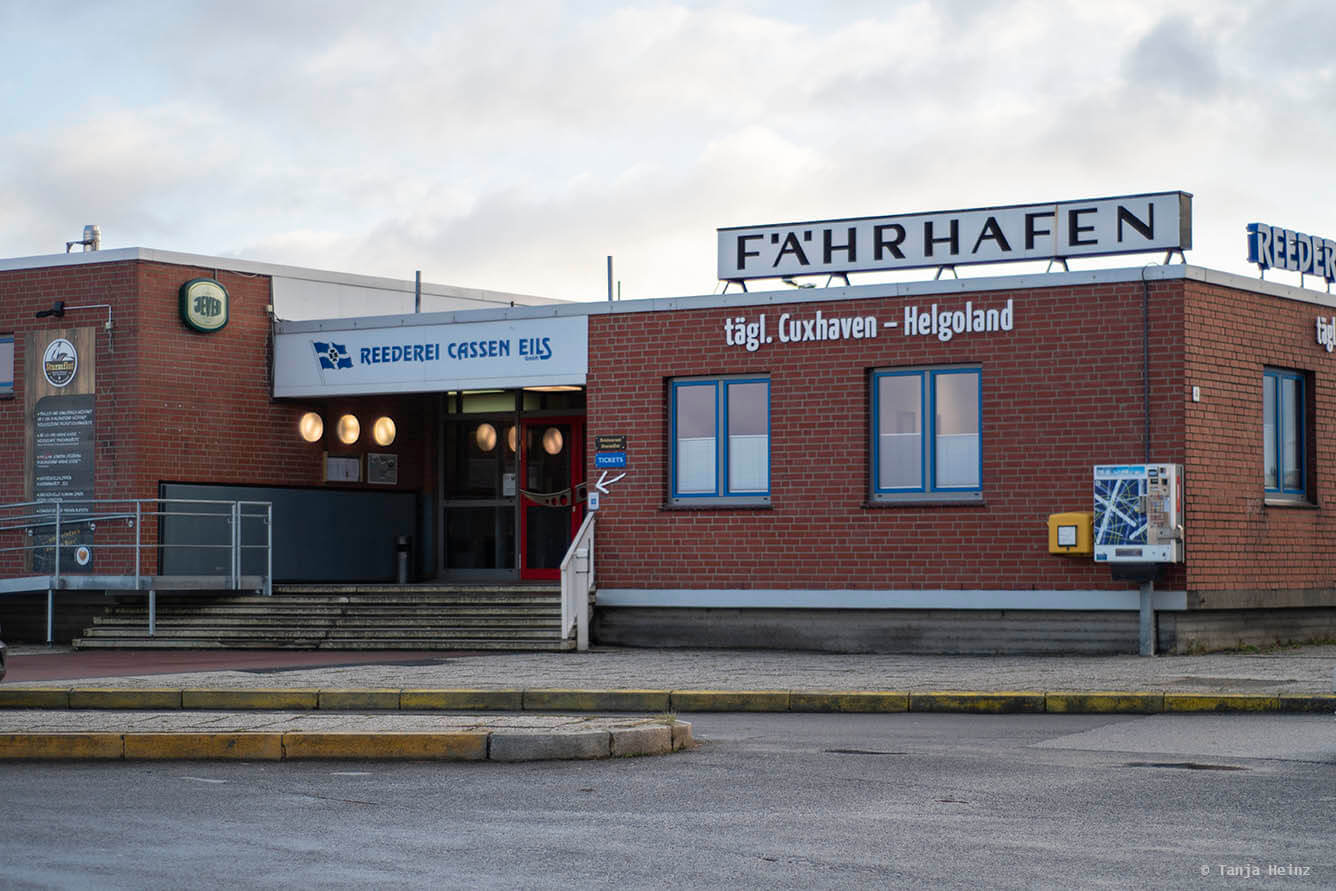 Fähre von Cuxhaven nach Helgoland