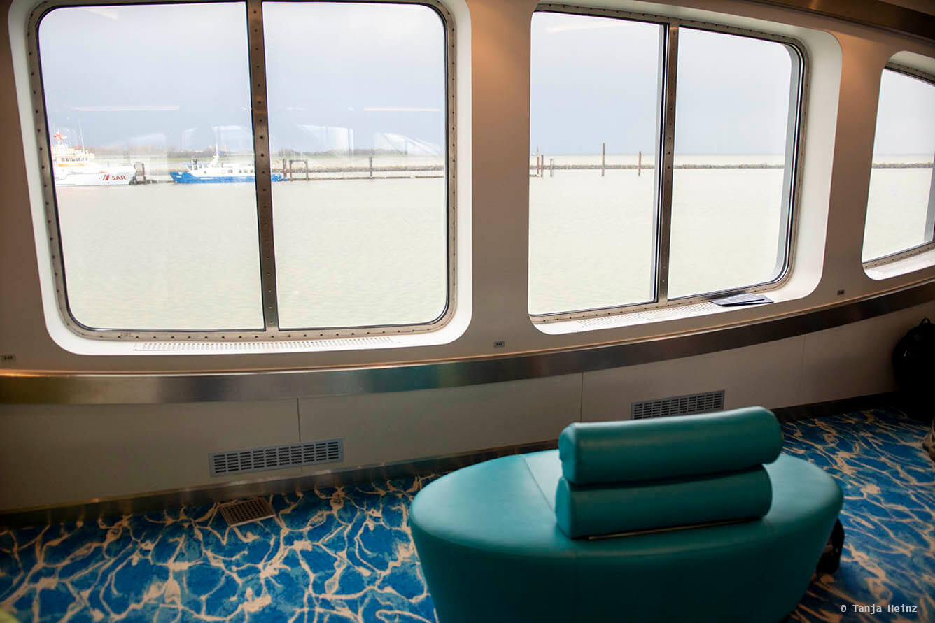 Fähre von Cuxhaven nach Helgoland