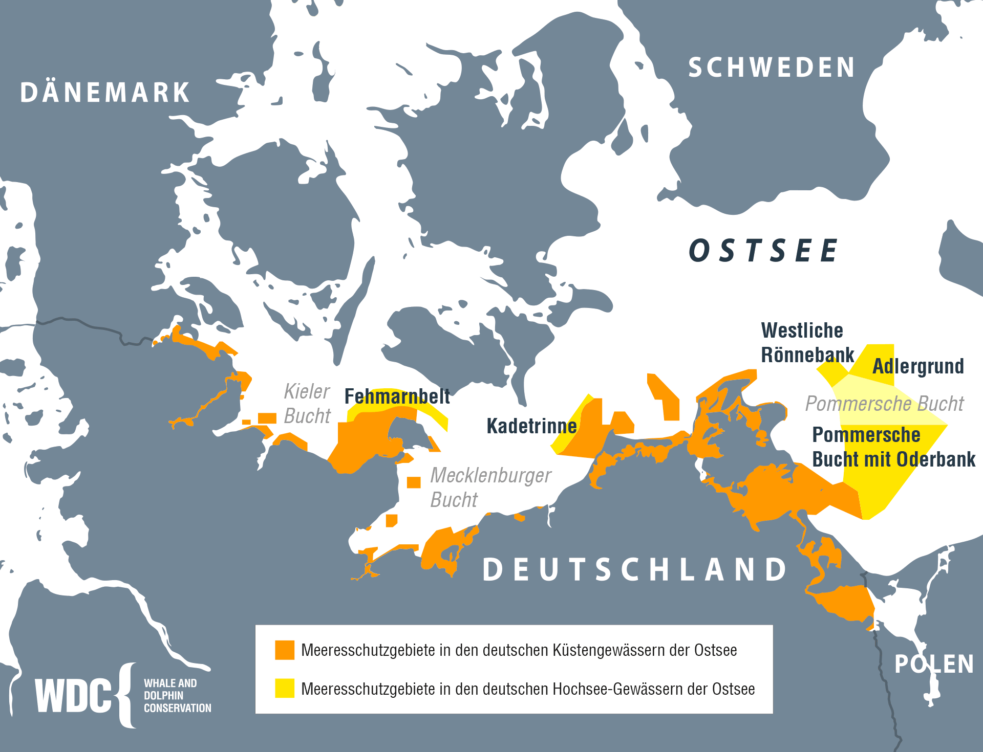 Schutzgebiete in der Ost- und Nordsee