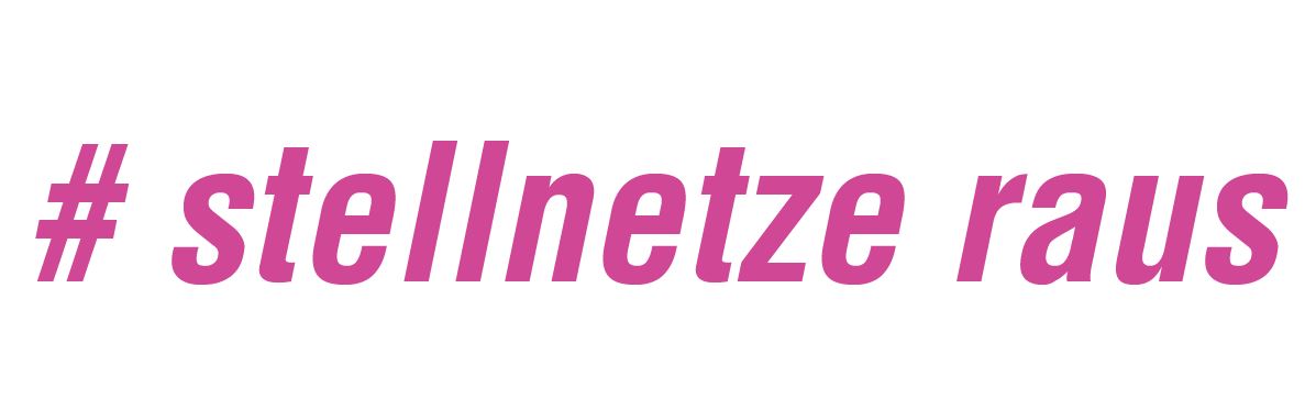 Stellnetze raus