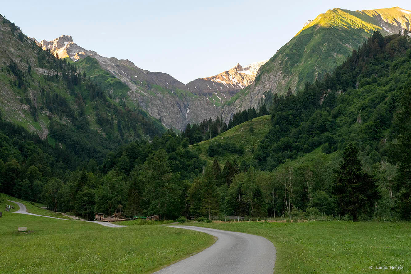 Berge in Spielmannsau