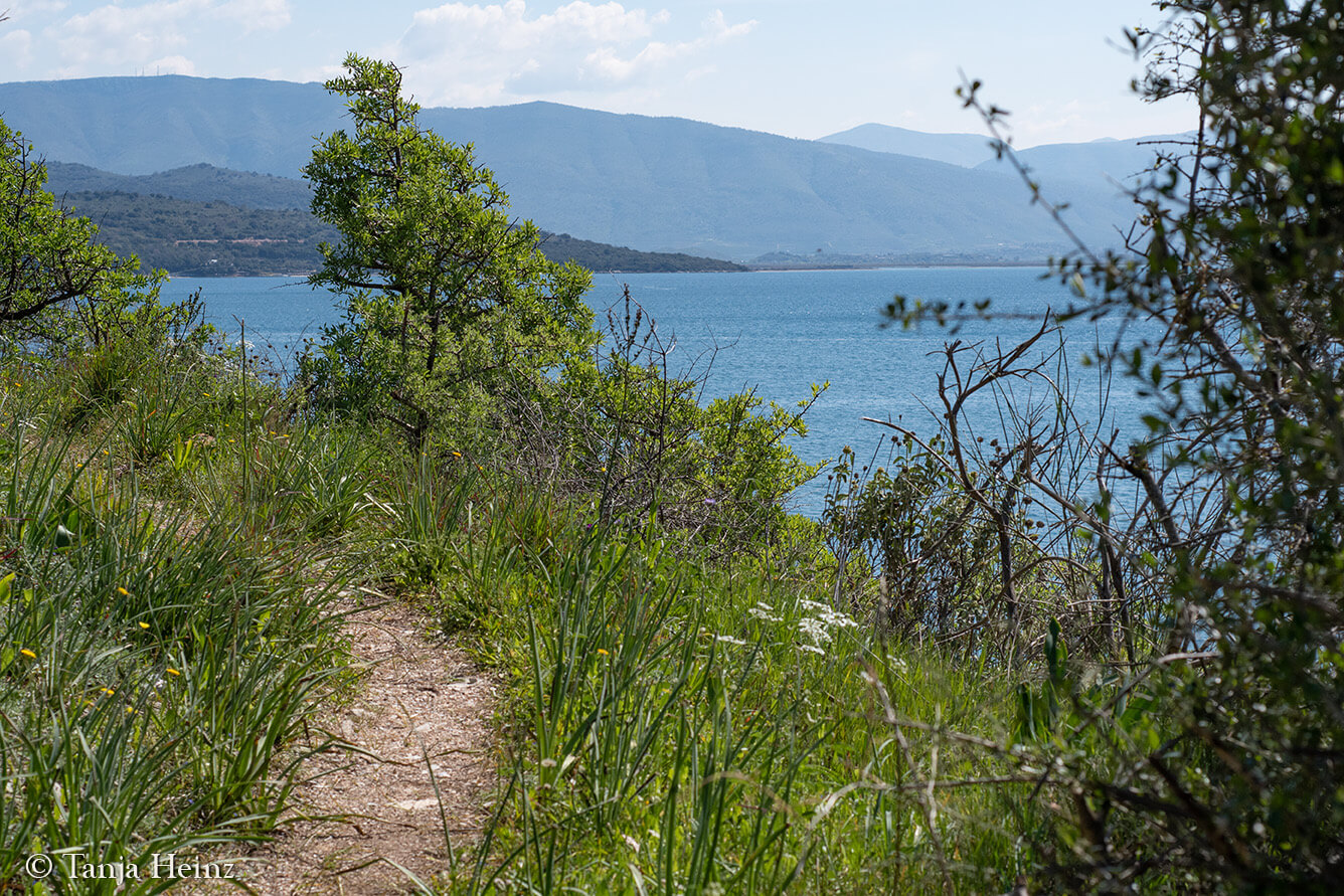 wandern auf Korfu