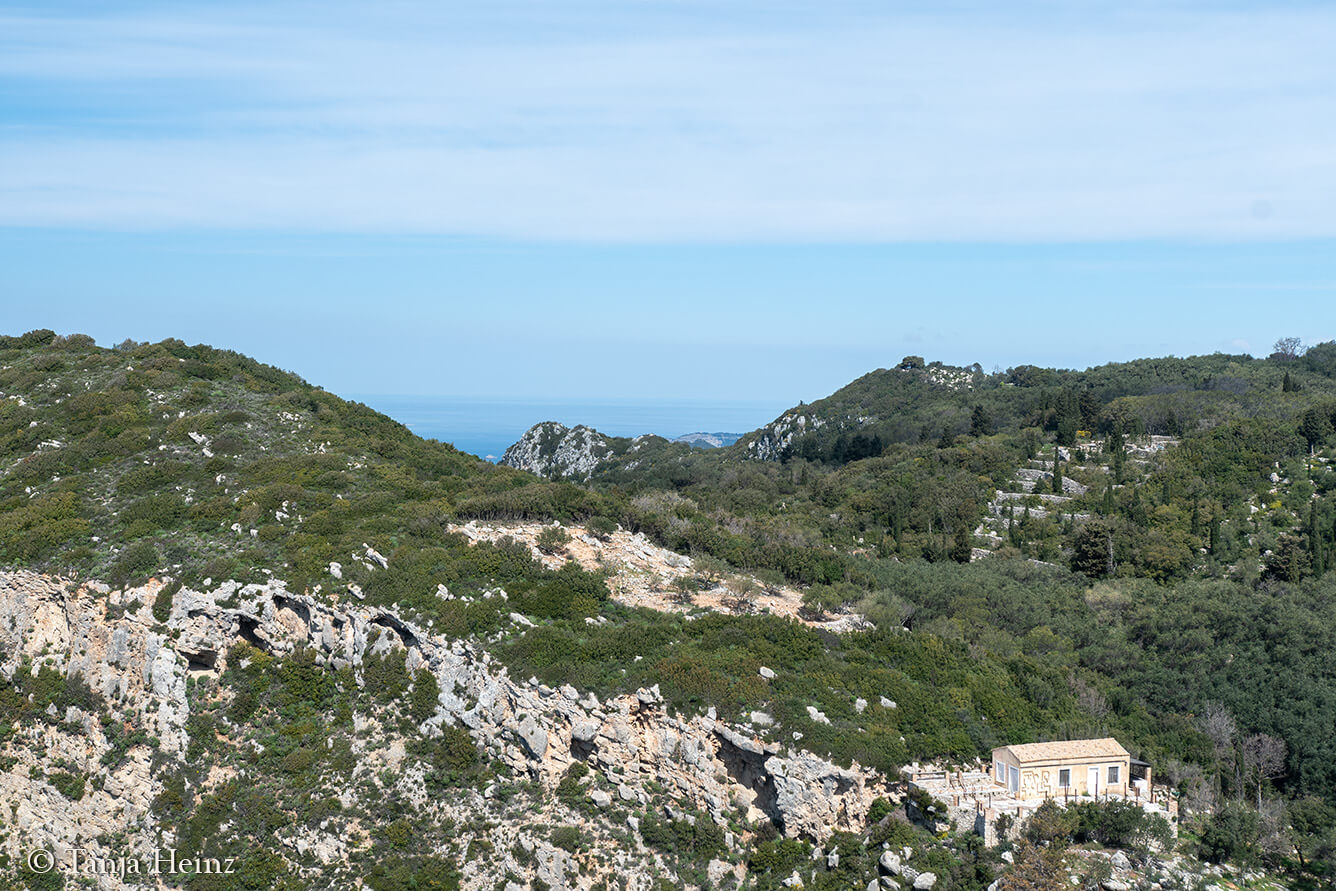 Aussicht auf Korfu