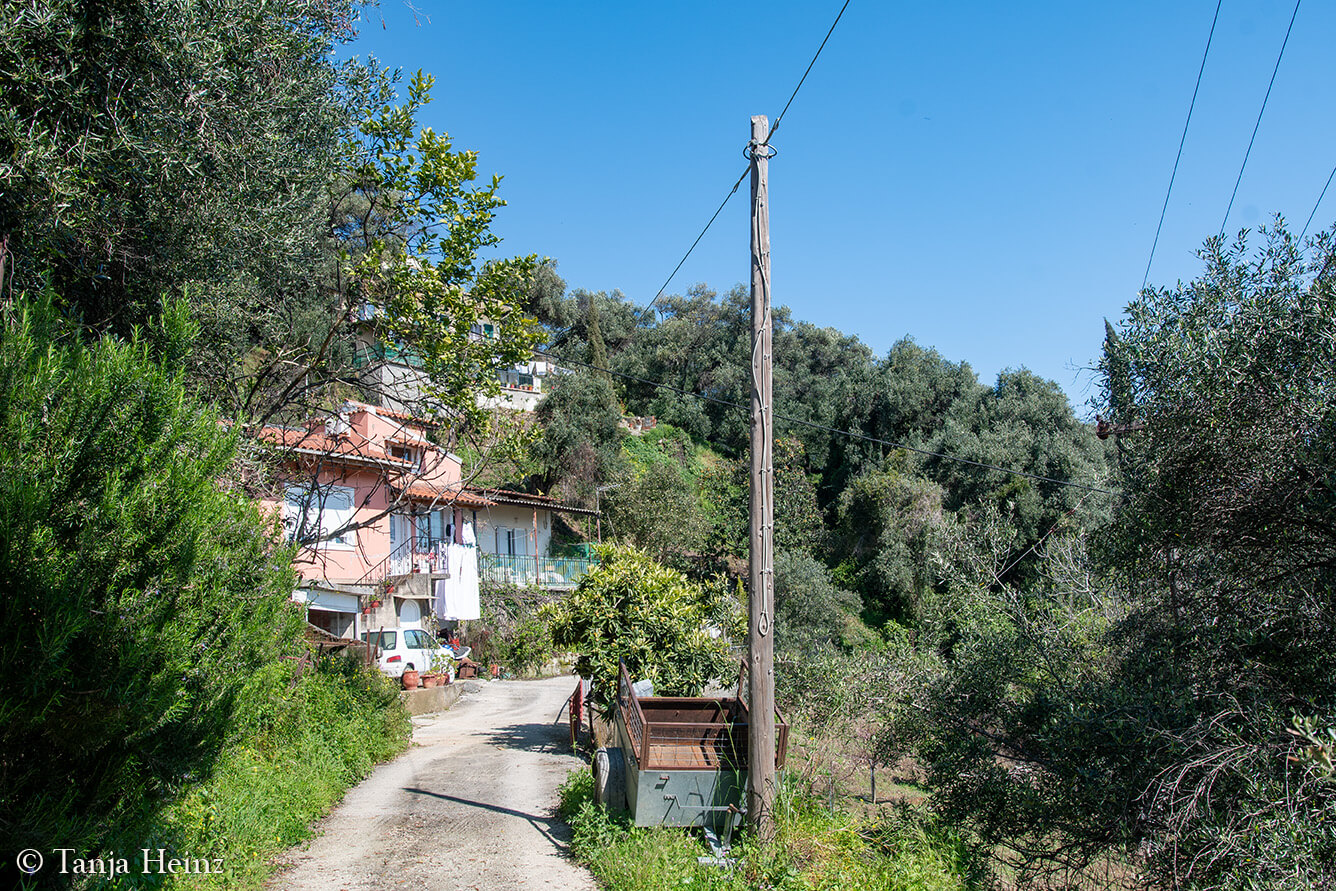 wandern auf Korfu