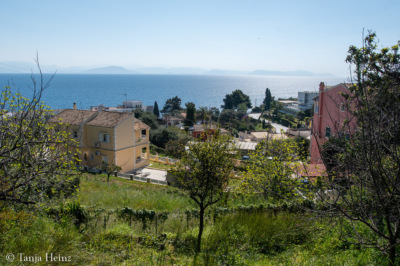 wandern auf Korfu