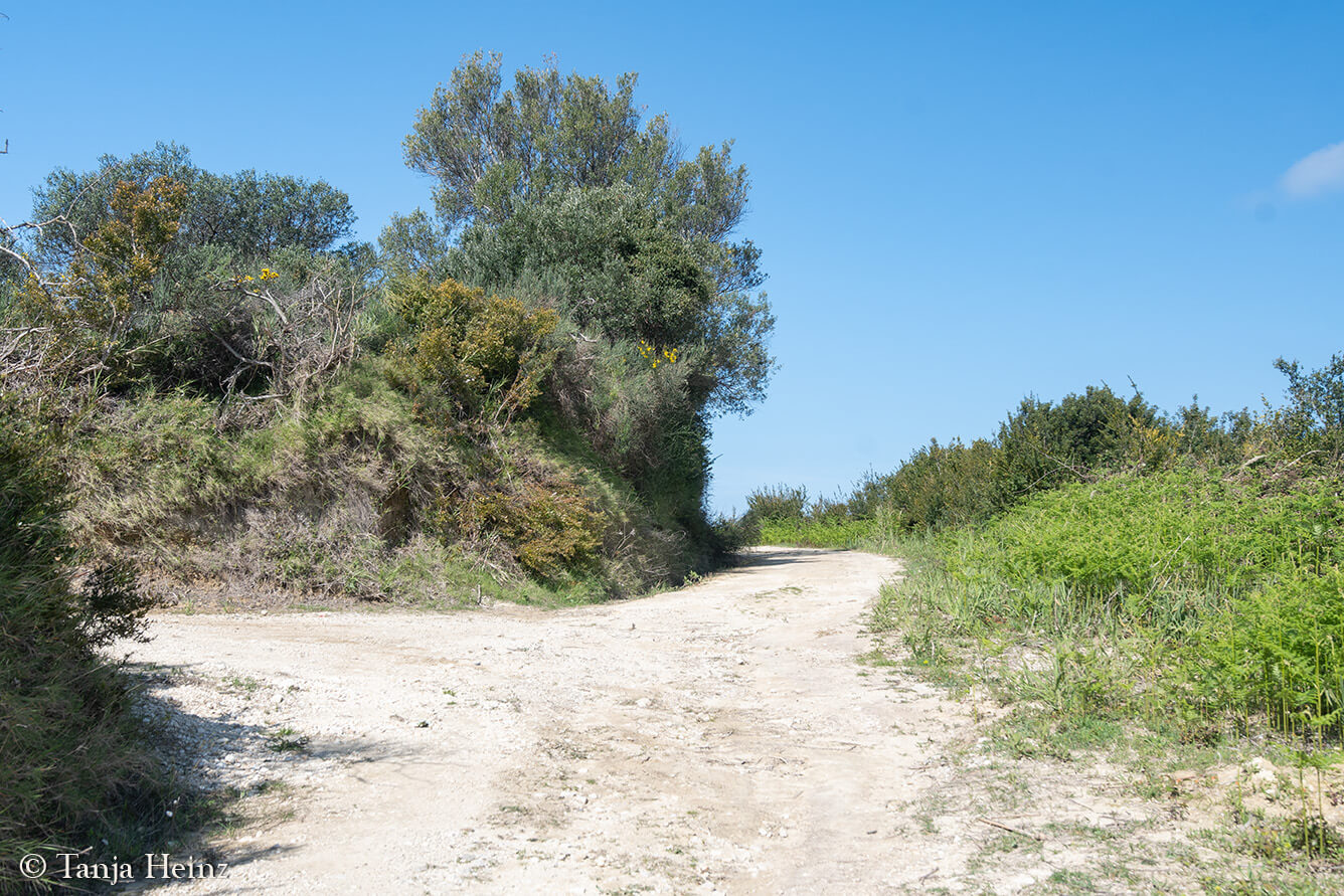 wandern auf Korfu
