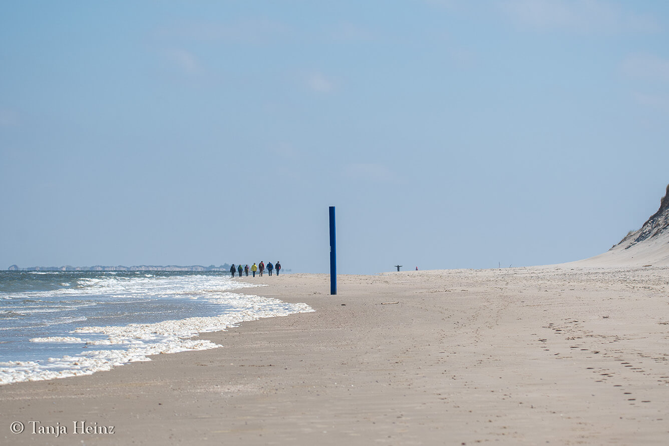 the beach Nordstrand on the island Borkum