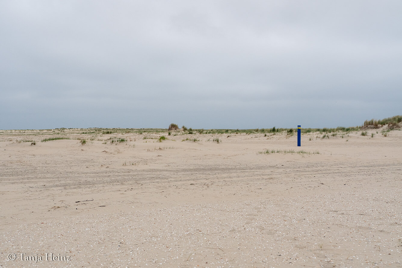 beach on the island Borkum